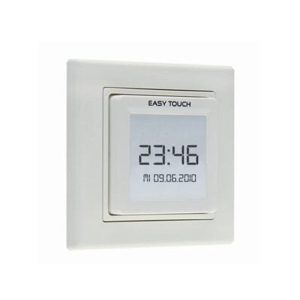 SIMU Wandsender Easy Touch mit Zeitschaltuhr 50x50mm