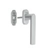 Rehau Fenstergriff Linea mit Kindersicherung Silber