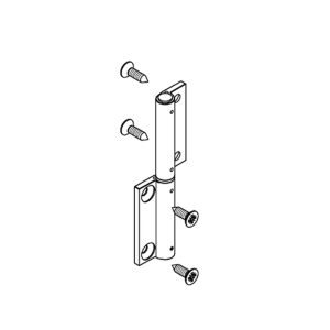 Aluprof Aluminiumscharnier ohne Feder Links