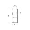 Aluprof Aluminium Führungsschiene PP66/GS