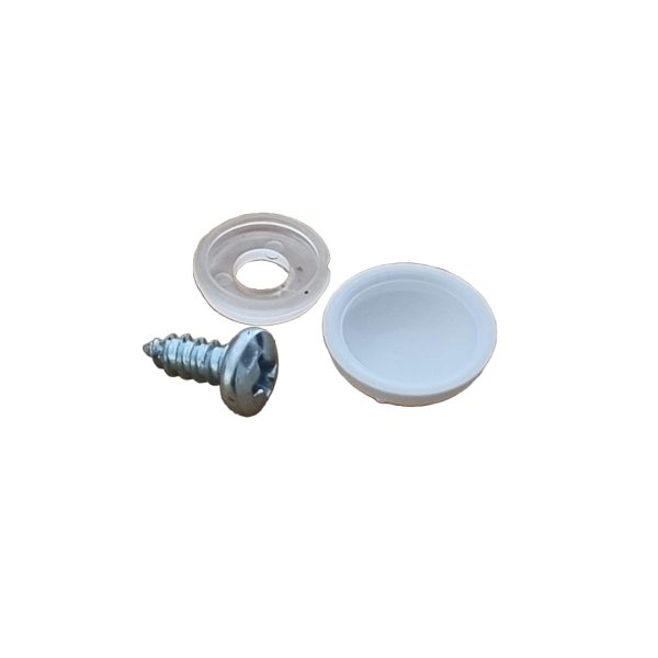 Aluprof Blechschraube für Rolladenkasten 3,9x9,5 mit Kappe Set