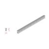 BeClever Bürstendichtung für Führungsschiene 7x12mm CBAI04