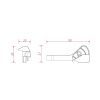BeClever Raffstore Einlauftrichter CBAT06 (R)