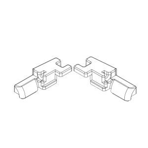 BeClever Raffstore Einlauftrichter CBAT07 (L) + (R)