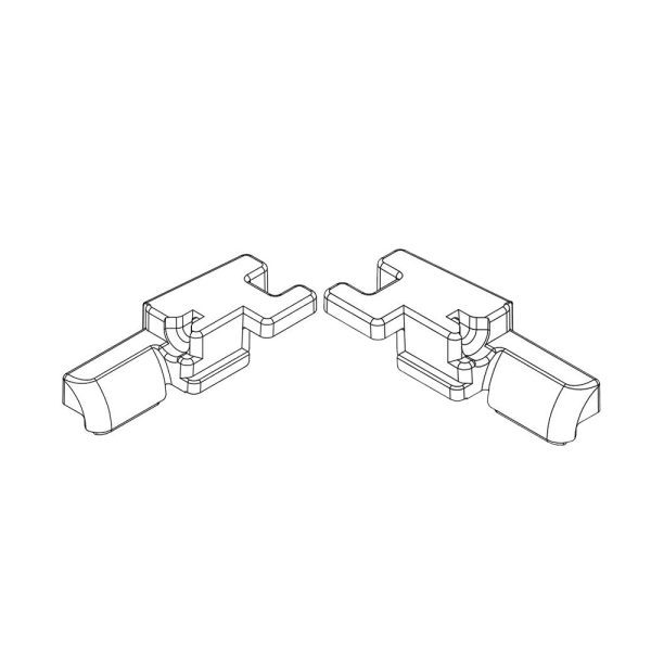BeClever Raffstore Einlauftrichter CBAT07 (L) + (R)