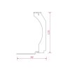 BeClever Statikkonsole 165x175 CBAR11