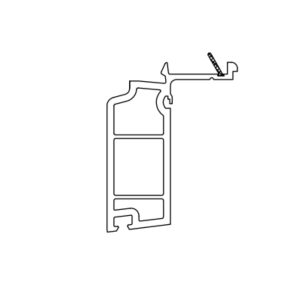 Fensterbankanschlussprofil salamander Sohlbankprofil 50/10