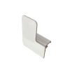 Gutmann Alu-Bordstück B404 50mm 592374 Weiss RAL9016 Rechts
