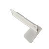 Gutmann Alu-Borstück B404 130mm 592374 Weiss RAL9016 Links