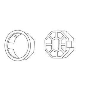Portos Adapterset 8-kant SW40
