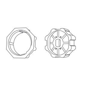 Portos Adapterset 8-kant SW60