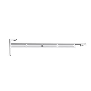 Portos PVC Adapterprofil für Fensterprofile RN1