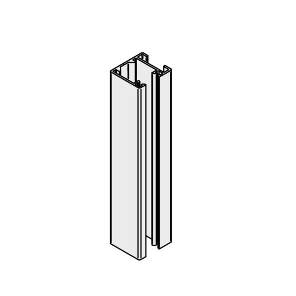 Portos Raffstore Alu Einzelführungsschiene F-PP-20