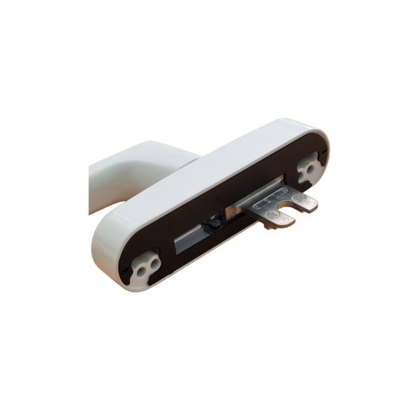 Roto Alu Fenstergriff Rotoline Getriebe 26 in Weiss 377477