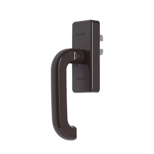 Schüco Getriebehandhebel Braun 98050184