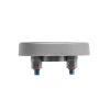 Schüco SmartActive RC Befestigungsrosette Silber Rechts 269662