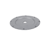 Yooda PVC Kasten Motorlager rund für Antriebe Ø35, Ø45Serie für PVC Kasten