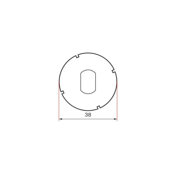 Yooda Adapter und Mitnehmer für 35mm Antriebe SW40