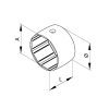 Aluprof Adapterring für SW70 - Fenstergigant
