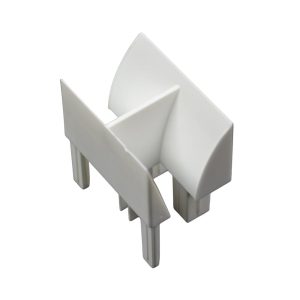 Aluprof Doppelter Einlaufstutzen 12mm - Fenstergigant