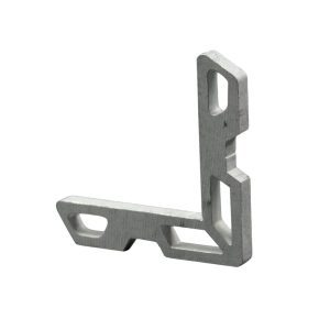 Aluprof Eckverbinder aus Aluminium 55x55x5mm
