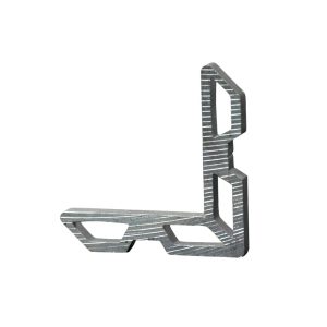 Aluprof Eckverbinder aus Aluminium 55x55x6mm