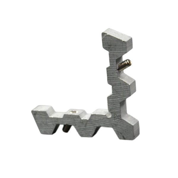 Aluprof Eckverbinder aus Aluminium 55x55x8mm Anschrauben Set