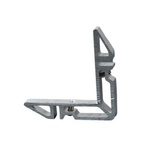 Aluprof Eckverbinder aus Aluminium 80x80x10mm Anschrauben