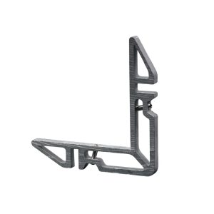 Aluprof Eckverbinder aus Aluminium 80x80x5mm Anschrauben