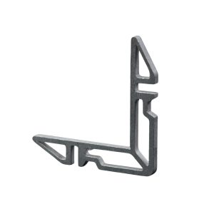 Aluprof Eckverbinder aus Aluminium 80x80x5mm