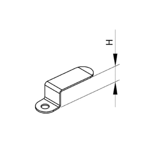 Aluprof Einhängewinkel des dauerhaft befestigten Spannrahmens 18mm Set - Fenstergigant