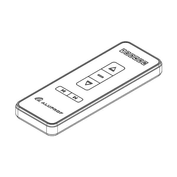 Aluprof Handsender AC140-06C 6-Kanal - Fenstergigant