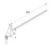 Aluprof Kardangelenk 90° 300mm - Fenstergigant