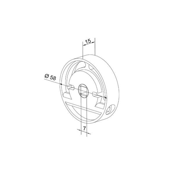 Aluprof Kegelgetriebegetriebe 3.5:1 4Nm