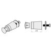 Anschlagstopper 30mm für Rollladenendleiste Set - Fenstergigant