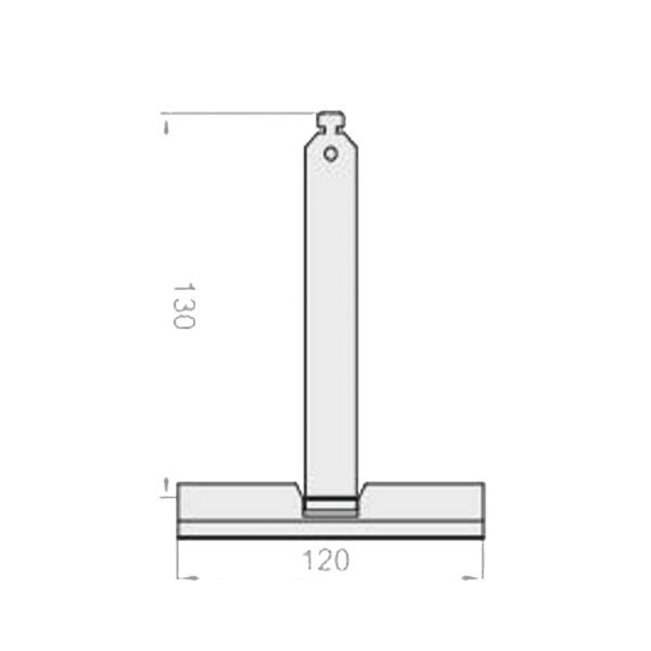 Aufhängefeder Stahl 130mm zum Einhängen für Rollladen mit Elektro Funkantrieb Set - Fenstergigant