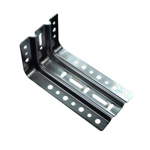Blaugelb Montagewinkel Stahl verzinkt 200x100 - Fenstergigant