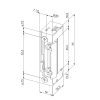 Dorcas E-Öffner mit Tagesentrieglung D-41.D/FLEX 16,5mm