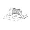 Eckermann Abdruckrolle 34mm