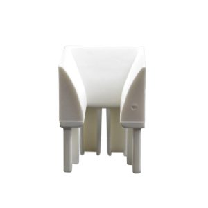 Einlauftrichter für MAXI PVC Führungsschiene 37mm - Fenstergigant