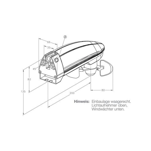 Elero Ventero-868 Solar Funk Windsensor