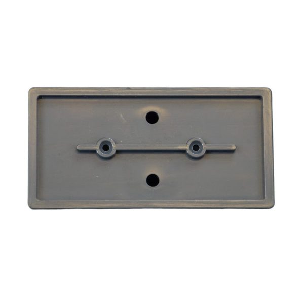 Endkappe für Rollladen Doppel Führungsschiene 80mm - Fenstergigant