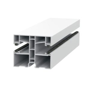 Exte PVC-Mini Doppelführungsschiene 50951