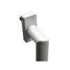 Fam Fenstergriff Standard Links Gerunded RAL9016 Weiß 35mm Stiftlänge - Fenstergigant
