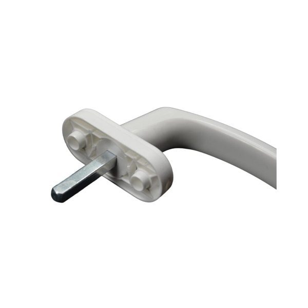 Fam Fenstergriff Standard RAL9016 Weiß 40mm Stiftlänge Set - Fenstergigant