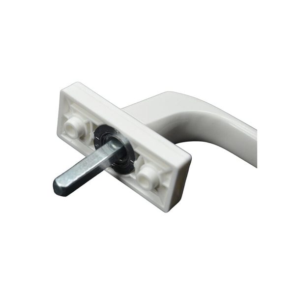 Fam Fenstergriff Standard Swing RAL9016 Weiß 35mm Stiftlänge - Fenstergigant