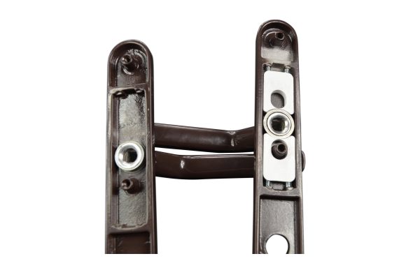 FKS Drückergarnitur 35/1200 Braun Feder - Fenstergigant