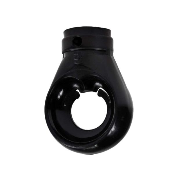 Geiger Kugelöse Markisenöse Ø12mm rund QB4mm Schwarz