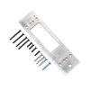GEZE Montageplatte TS 3000 EV1 silber 011230 - Fenstergigant