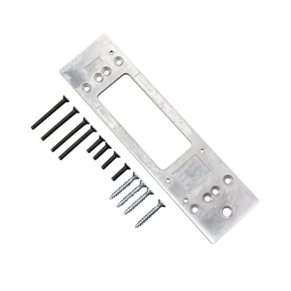 GEZE Montageplatte TS 3000 EV1 silber 011230 - Fenstergigant